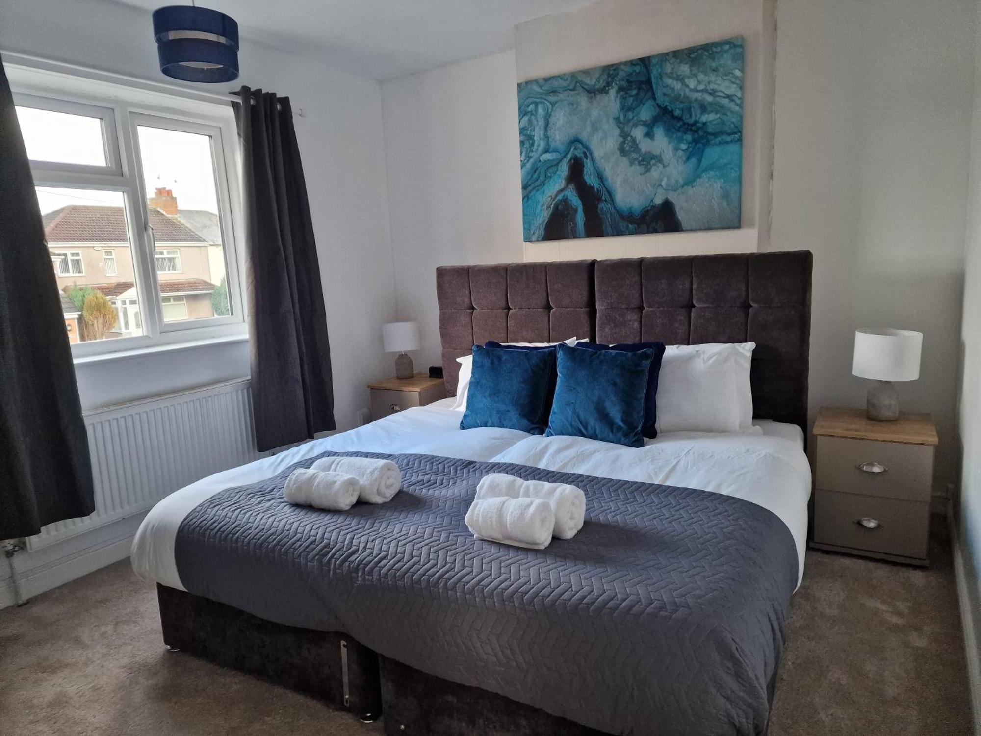 Villa Modern 4-Bed House With Garden & Parking Coventry Exterior foto